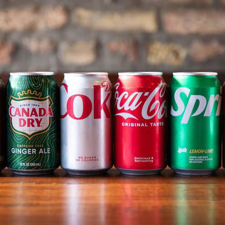 Canned Soda.