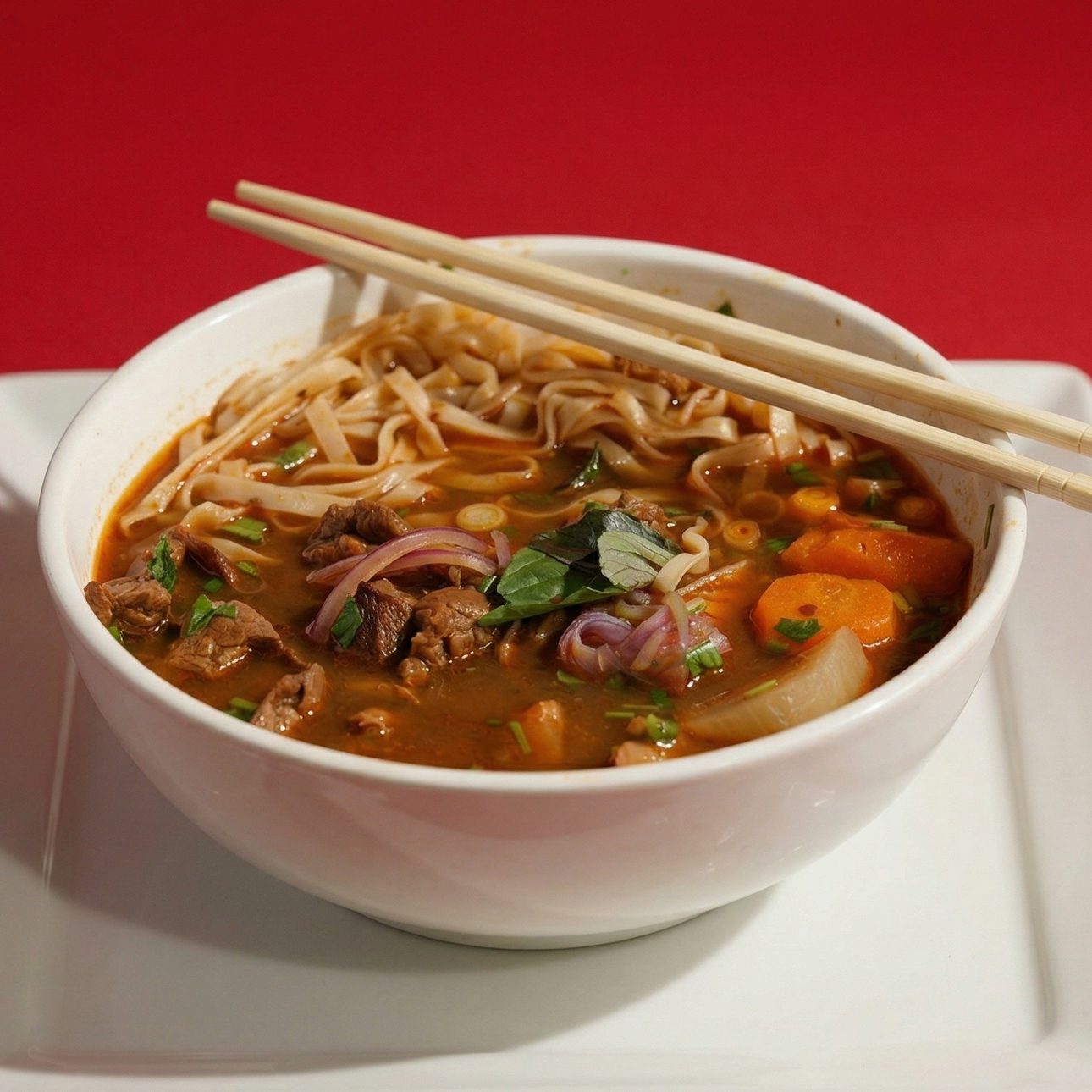 Beef Stew Egg Noodles.